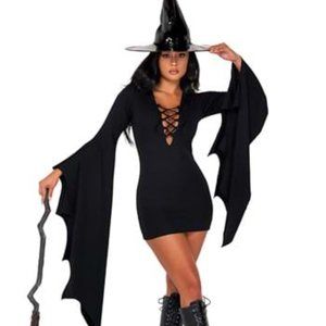 Sexy Midnight Coven Witch Women's Costume
